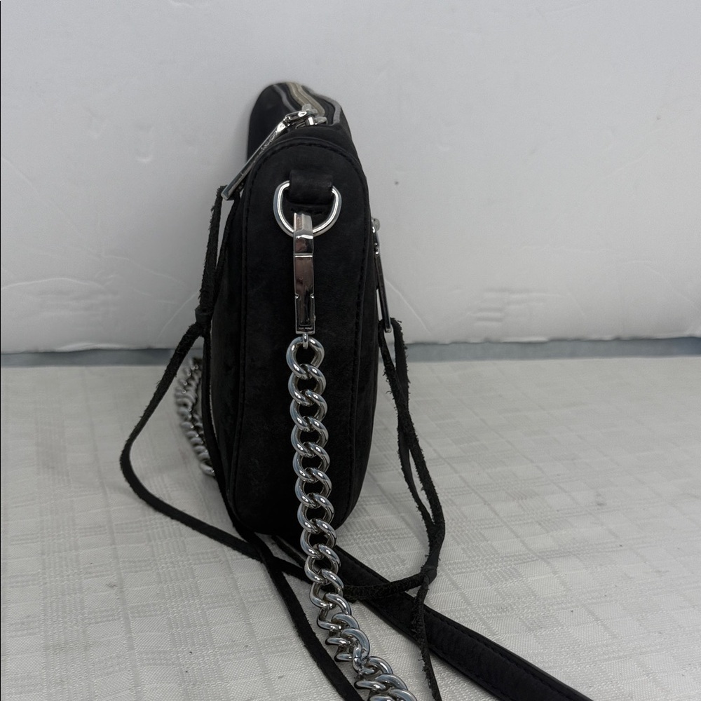 Rebecca Minkoff - Black Leather Cross Body - Picture 3 of 9